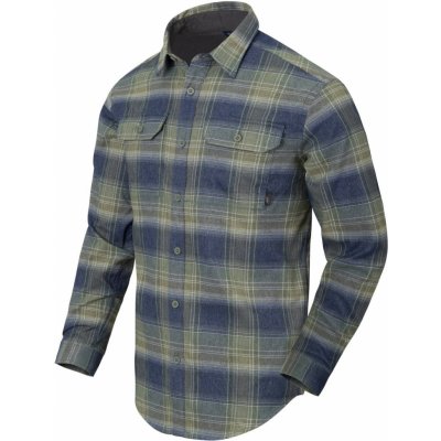 Helikon-Tex košile Greyman dlouhý rukáv Blast blue plaid – Zboží Mobilmania