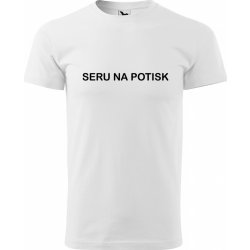 Sablio tričko s potiskem Se*u na potisk bílé