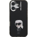 Karl Lagerfeld IML Aquarelle Karl kryt pro iPhone 16 - černý 57983125074 – Zboží Mobilmania