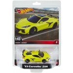 Hot Wheels Premium 23 Corvette Z06 1:43 – Zboží Dáma