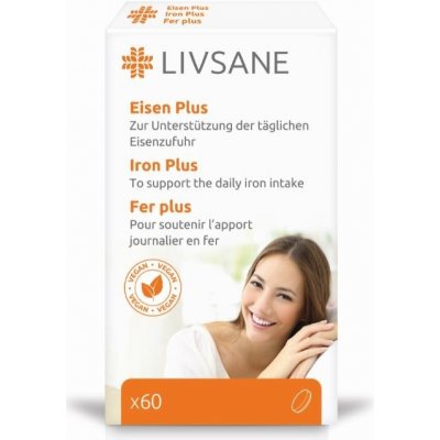 Livsane Železo + Měď + Vitaminy 60 tablet – Hledejceny.cz