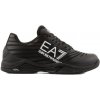 Pánské tenisové boty EA7 Unisex Woven Sneaker - triple black/white