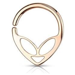 Šperky4U piercing do nosu kruh Alien N0112-RD