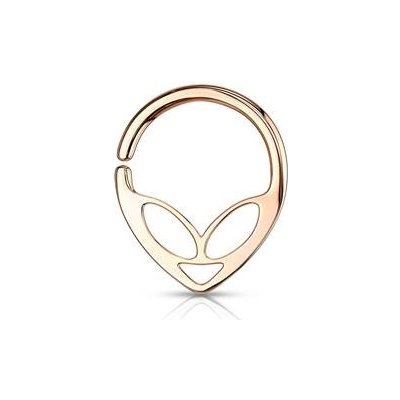 Šperky4U piercing do nosu kruh Alien N0112-RD – Zboží Mobilmania