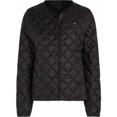 Tommy Hilfiger LW Down Quilted Collarless černá – Zboží Mobilmania