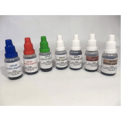 GPUR pigment červený 15 g kapalný průhledný – Sleviste.cz