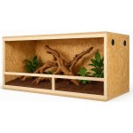 Invital OSB dřevěné sestavitelné terárium 120 x 60 x 80 cm – Sleviste.cz