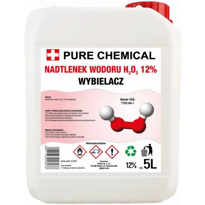 Pure Chemical Peroxid vodíku 12% 5 l – Hledejceny.cz