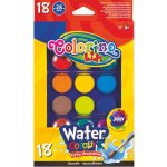 Colorino Kids + 2 štětce 18 barev – Zboží Dáma