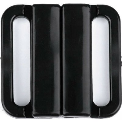 Plavkové zapínání šíře 25 mm plastové - černá (100 pár) – Sleviste.cz