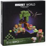 iMex Toys Magnetická stavebnice 83 ks ve stylu minecraft – Hledejceny.cz
