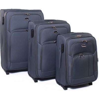 Lorenbag Suitcase 91074 šedá 40 l 60 l 90 l – Zboží Mobilmania