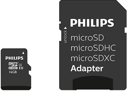 Philips microSDHC 16 GB M16MP45B/00