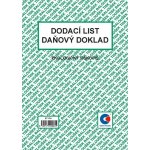 Baloušek Tisk ET130 Dodací list - daňový doklad A5, 1 blok 50 listů – Zboží Mobilmania