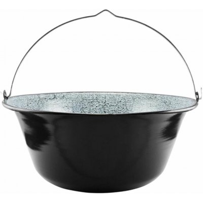 Marex Trade Kotlík smaltovaný 10l, 39cm, černý – Hledejceny.cz