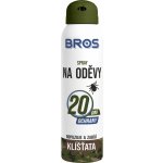 Bros spray na oblečení odpuzující a hubící klíšťata 90 ml – Zboží Mobilmania