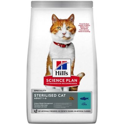 Hill's Science Plan Feline Young Adult Sterilised Tuna 3 kg – Zboží Mobilmania