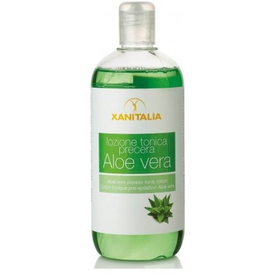 Xanitalia Tonikum před epilací ALOE VERA připravuje, chrání, hydratuje 500 ml – Zboží Dáma