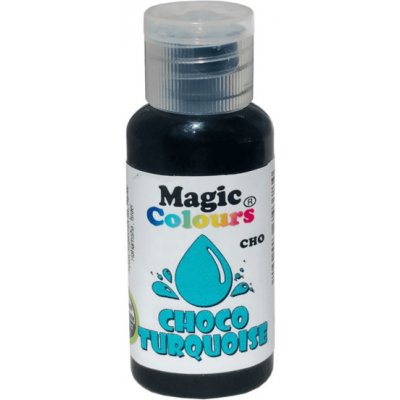 Gelová barva do čokolády Magic Colours (32 g) Choco Turquoise