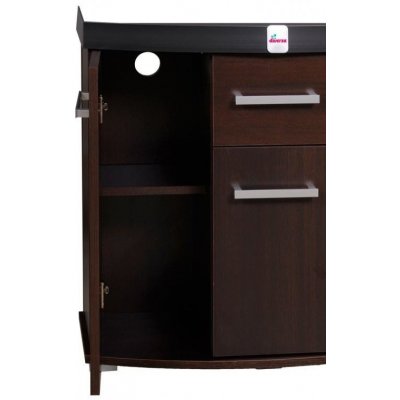 Diversa skříňka Solid 120 x 50 x 75 cm višeň – Hledejceny.cz