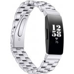 Mobilly řemínek pro Fitbit inspire, inspire HR a Ace2, kovový, stříbrný 144 DSIN-04-00F – Zbozi.Blesk.cz