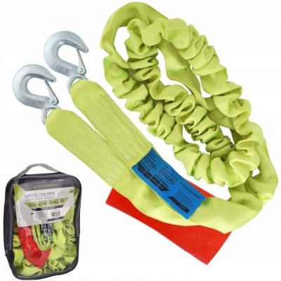 Carmotion Tažné elastické lano na auto JUMBO do 3000 kg s karabinami | Zboží Auto