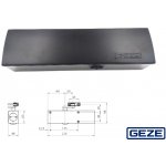 Geze TS 2000 119568 RAL 9005 černá – Hledejceny.cz