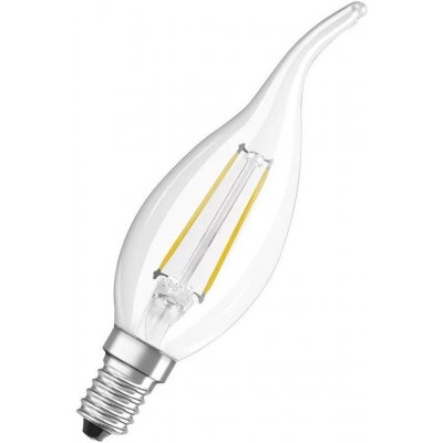 Osram žárovka LED SCLBA40D E14 4W/827 svíčka filament plamen DIM – Zboží Mobilmania