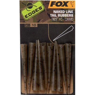 Fox Edges Camo Naked Line Tail Rubbers vel.10 10ks – Sleviste.cz