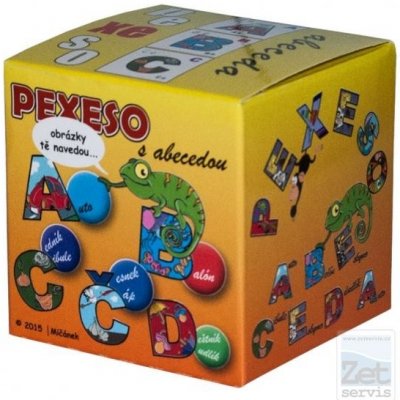 Pexeso box: Abeceda – Zbozi.Blesk.cz