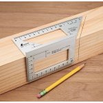 Shinwa přesný japonský pokosný úhelník 3D 45° a 90° – HobbyKompas.cz