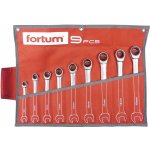 FORTUM FORTUM - klíče ráčnové očkoploché, sada 9ks, 8-19mm - 4720104 – Hledejceny.cz