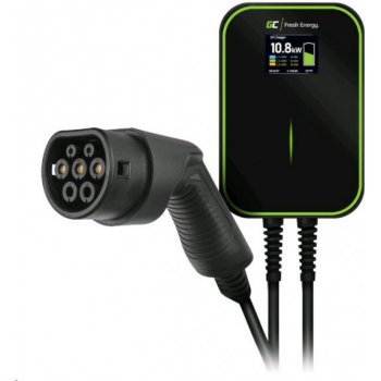 Green Cell Wallbox GC EV PowerBox 22kW nabíječka s Typ 2 kabel for charging electric cars and Plug-In hybrids