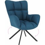 Kondela Komodo petrolejové / černé – Zboží Dáma