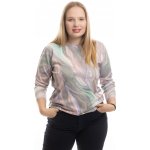 Dámský svetr PAINT Šedá – Zboží Mobilmania