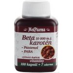 MedPharma Beta karot.10.000 m.j.Pant.+ Paba 107 kapslí – Hledejceny.cz
