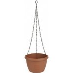 Plastkon Květináč samozavlažovací Marina 30 cm terakotový – Sleviste.cz