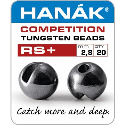 Hanák Tungstenové Hlavičky RS Černé Niklové 10ks 4,6mm – Hledejceny.cz