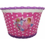 Spin košík dětský na řidítka růžovábílá fialová – Zbozi.Blesk.cz