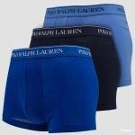 Ralph Lauren Polo Classic Trunk pánské boxerky 3-Pack modré – Hledejceny.cz