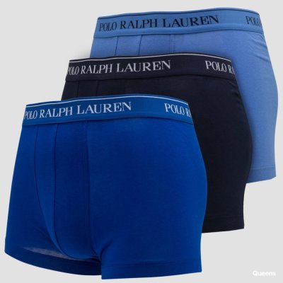 Ralph Lauren Polo Classic Trunk pánské boxerky 3-Pack modré