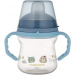 Canpol 56/612 hrnek FirstCup se silikonovým náustkem 150ml Bonjour modrý – Zboží Dáma