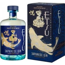 Etsu Pacific Ocean Water Japanese Gin 45% 700 ml (dárkové balení)