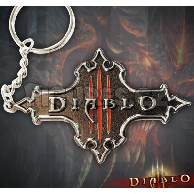 Přívěsek na klíče J!NX Diablo III kovový – Zbozi.Blesk.cz