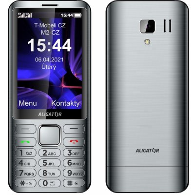 ALIGATOR D950 Dual sim stříbrný