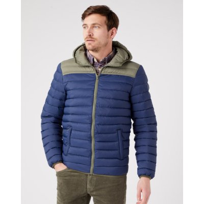 Wrangler Puffer Jacket Navy – Zboží Mobilmania