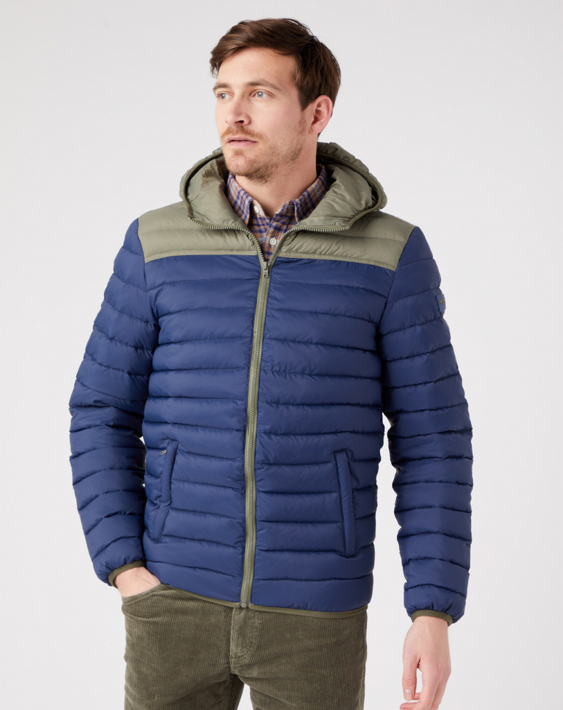 Wrangler Puffer Jacket Navy