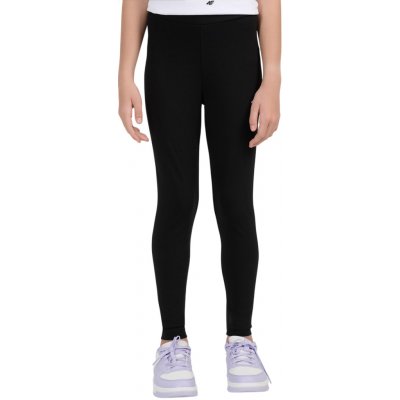 4F Tights Cas F318 Deep Black černá – Zboží Mobilmania