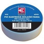 Emos F61511 páska izolační PVC 15 mm x 10 m bílá – Zboží Mobilmania