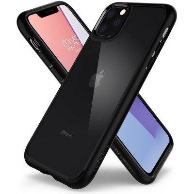 Pouzdro Spigen Ultra Hybrid iPhone 11 černé – Zboží Mobilmania